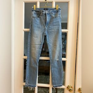 Abercrombie Simone High Rise Ankle Denim Jeans - size 26/2 regular